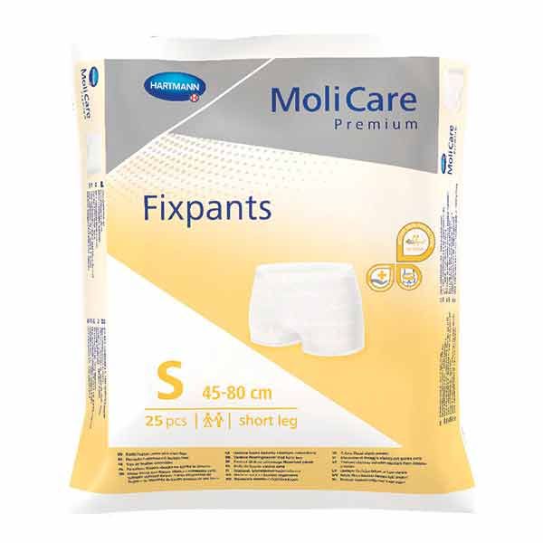 MoliCare Premium Fixpants (short leg) Small pk25