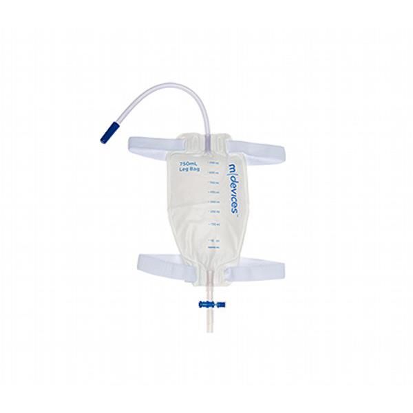 Multigate Leg Bag Sterile Non Return Valve 30cm Tube 750mL