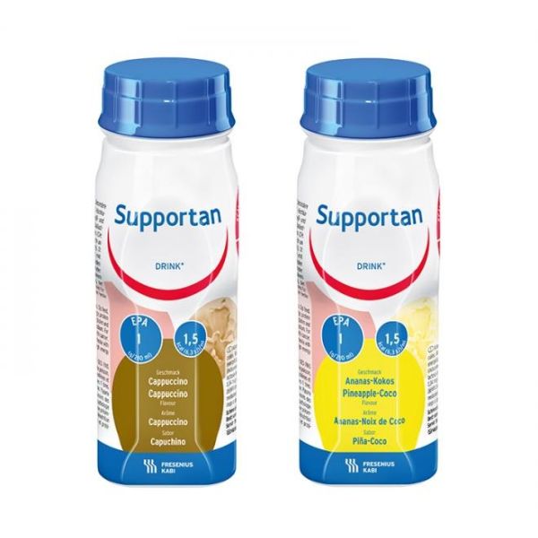 Supportan Drink Pineapple-Coconut 200mL Easybottle Pkt4
