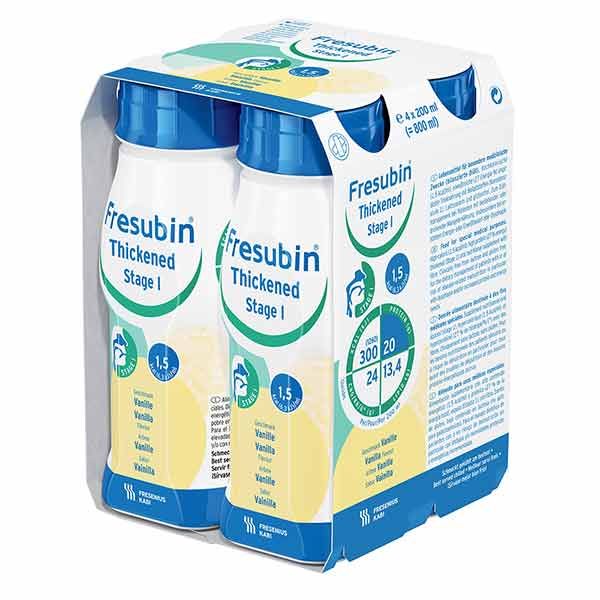 Fresubin Thickened Level 2 Vanilla 200mL EasyBottle Pkt4