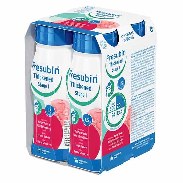 Fresubin Thickened Level 2 Wild Strawberry 200mL EasyBottle
