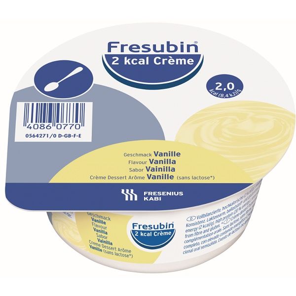 Fresubin 2kcal Crème Vanilla 125g Cup x 24