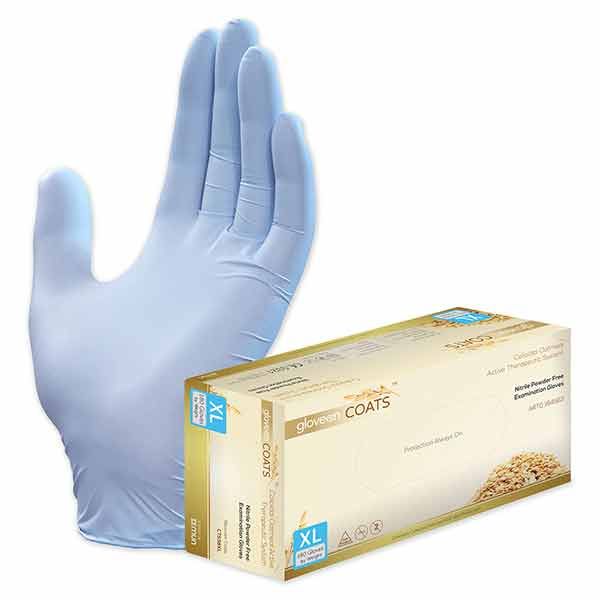 GloveOn COATS Nitrile Exam Gloves PF XLarge Bx180