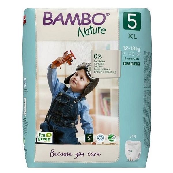Bambo Nature Pants 12-18kg Ctn95