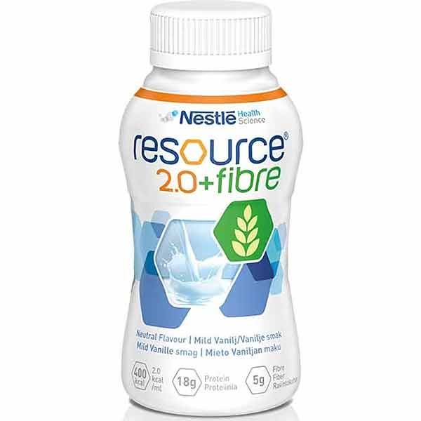 Resource 2.0 Fibre Neutral 200ml Bottle Pack 4