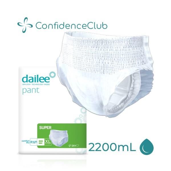 ConfidenceClub Dailee P/Up Pants Super XL 2200ml  Pk14