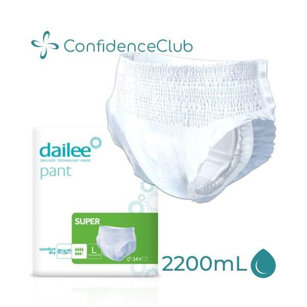 ConfidenceClub Dailee Pull up Pants Super Large 2200ml  PK14