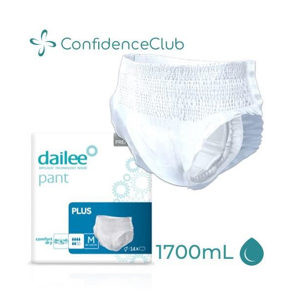 ConfidenceClub Dailee Pull up Pants Plus Med 1700ml Pk14