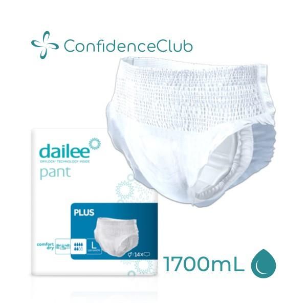 ConfidenceClub Dailee Pull up Pants Plus Large 1700ml Pk14