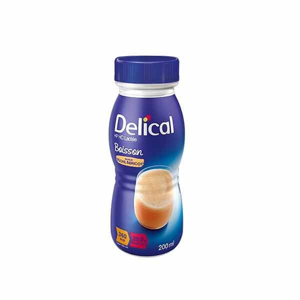 Delical 1.8Kcal/ml Classic Milky Peach Apricot 200ml Pkt4