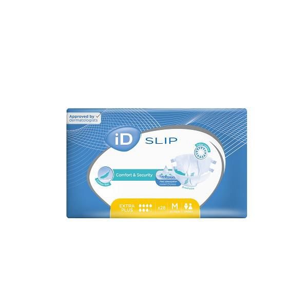 iD Slip Extra Plus Med 80-125cm 2600ml Pk28