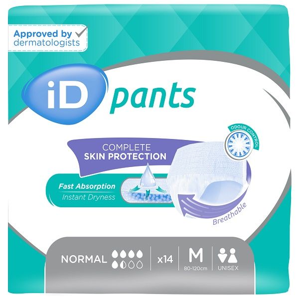 iD Pants Normal M 80-120cm 1150mL Pk14