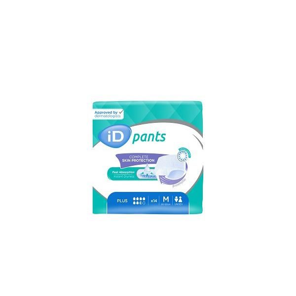 iD Pants Plus M 80-120cm 1460ml  Pk14