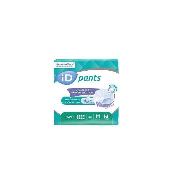 iD Pants Super M 80-120cm 1800ml Pk12
