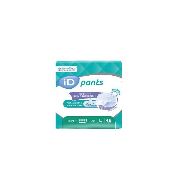 iD Pants Super Large 100-145cm 1950ml Pk12