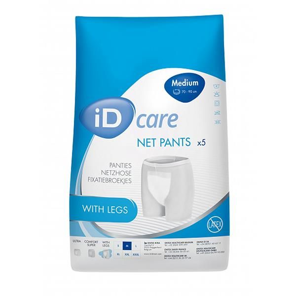 iD Care Pants with Legs M 70-90cm Pk5
