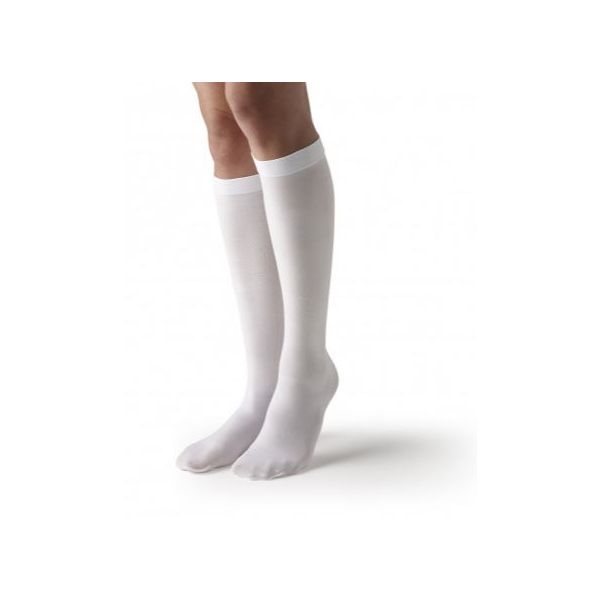 TED Knee Length White Large Long Closed Toe