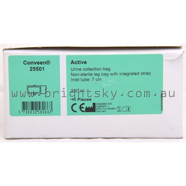 Conveen Active Leg Bag Non-Sterile 7cm 250ml_3