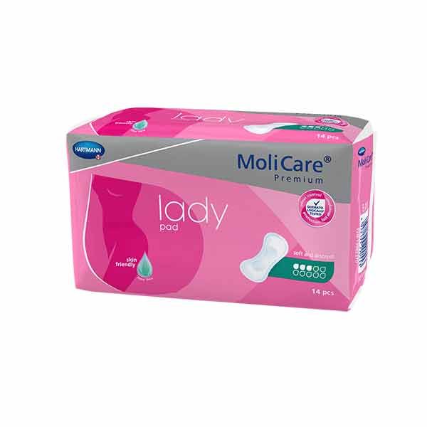 MoliCare Premium Lady Pads 3 drops 504ml Pk14