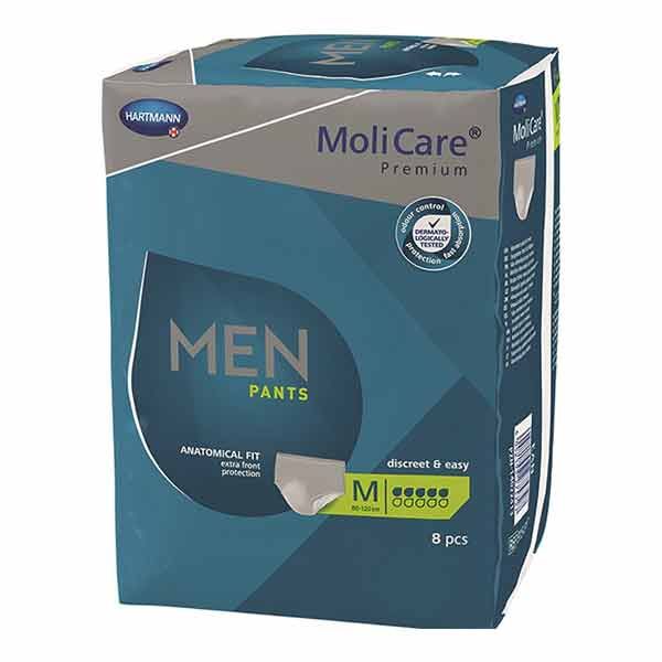 Molicare Prem Men Pants 5Drop Medium 970ml Pk8