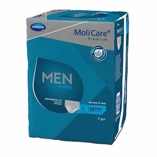 MoliCare Premium Men Pants 7 Drops Large 1412ml 100-150cm Carton 28
