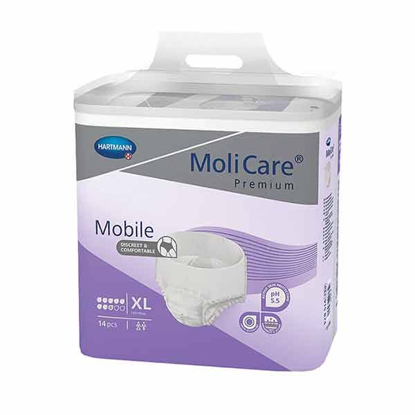 Molicare Premium Mobile 8 Drops Extra Large 2421ml Pk14