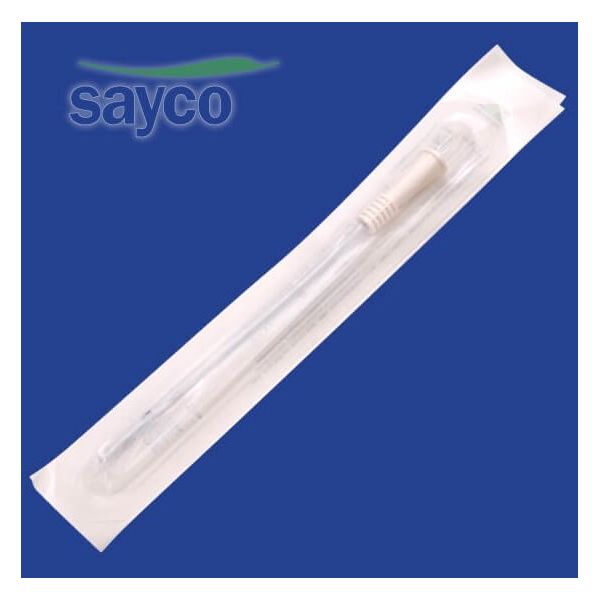 Sayco IS Nelaton Catheter Straight Tip 17cm F FG18 Box 30
