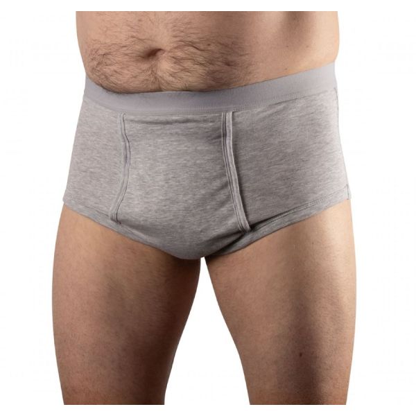 Conni Mens Oscar Briefs Grey 2XL