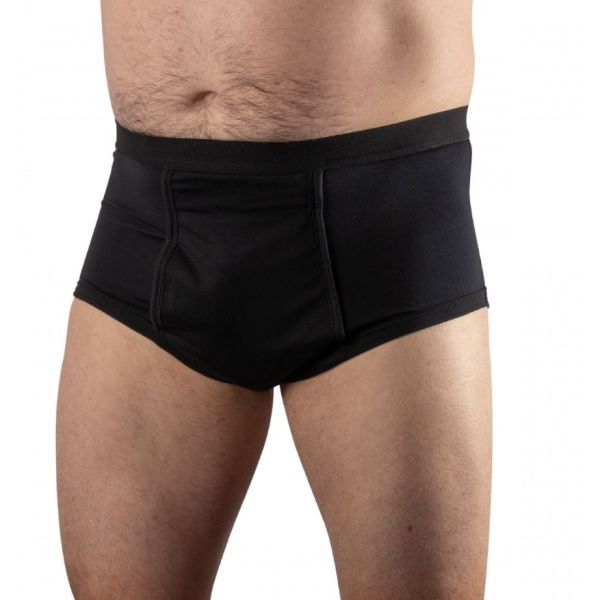 Conni Mens Oscar Briefs Black 2XL