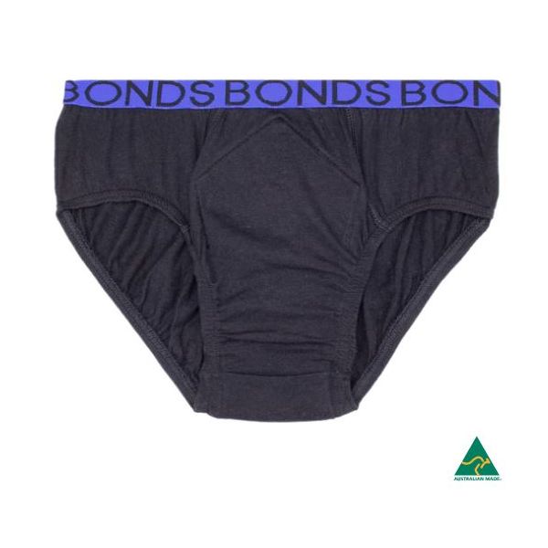 MiNappi +Bonds Boys Hipster Size 10-12 400ml Black