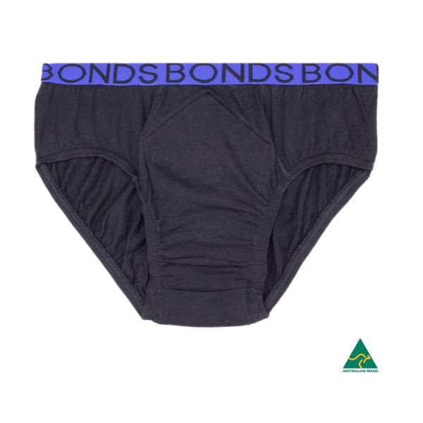 MiNappi +Bonds Boys Hipster  Size 6-8  400ml  Black
