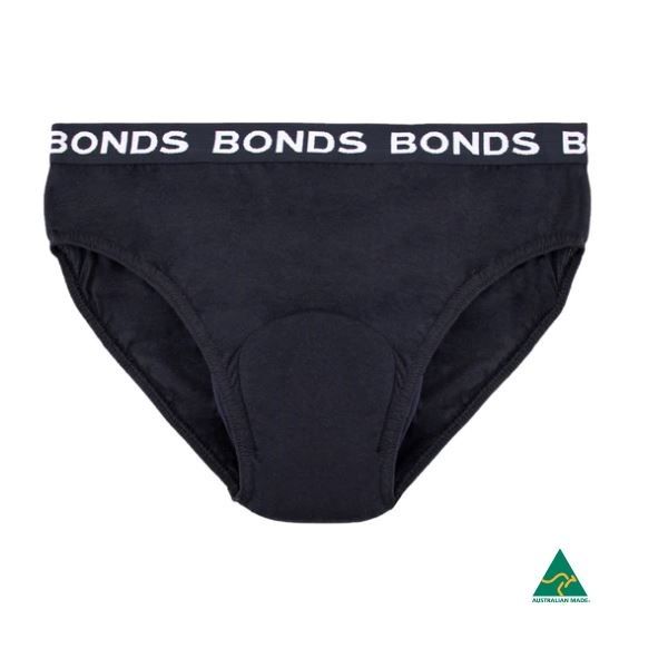 MiNappi +Bonds Womens Hipster Extra Large 400ml Black
