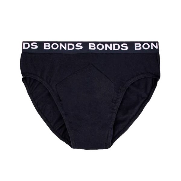 MiNappi +Bonds Mens Hipster  3XL  400ml  Black