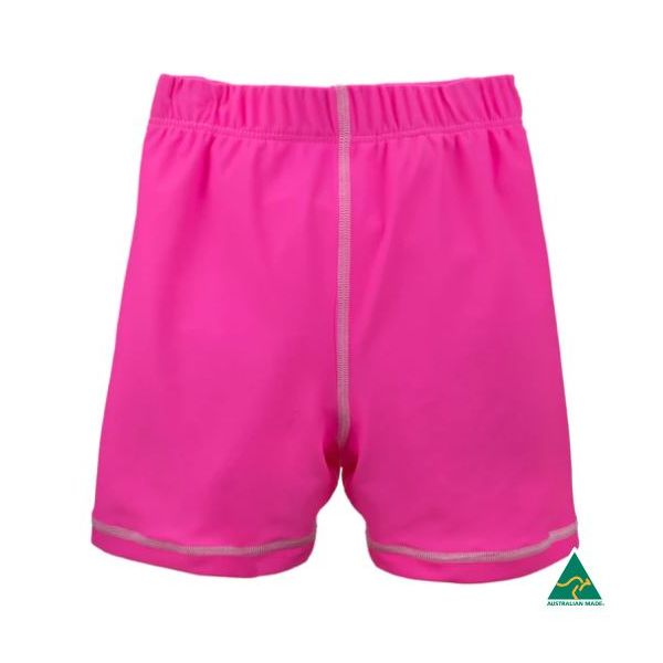 NightNDay Kids Incontinence Swim Short Pink 8-10yrs