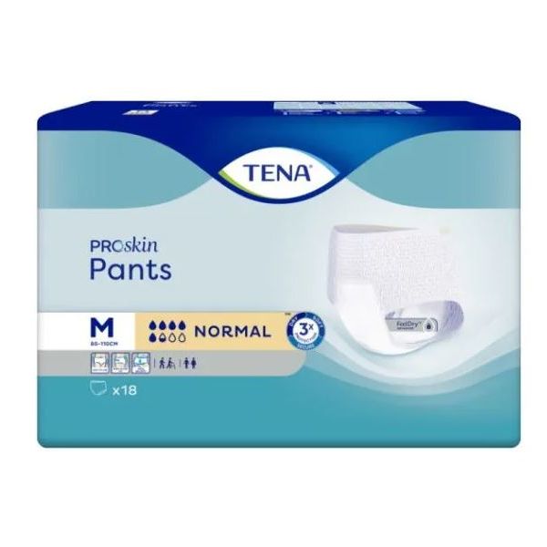 Tena Pants Proskin Normal Medium 660ml 80-110cm Pk18