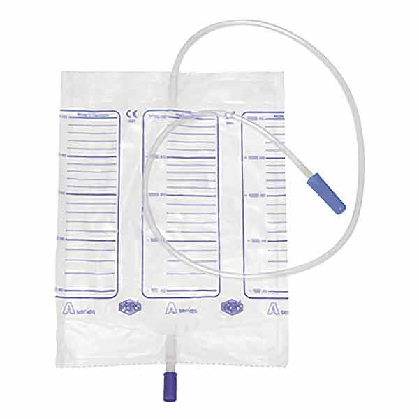 Livingstone Drain Bag Sterile 90cm Screw Tap 2 Litre