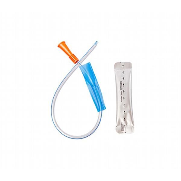 mDevices Hydrophilic Nelaton Catheter with Water Sachet Coude Tip Male FG16