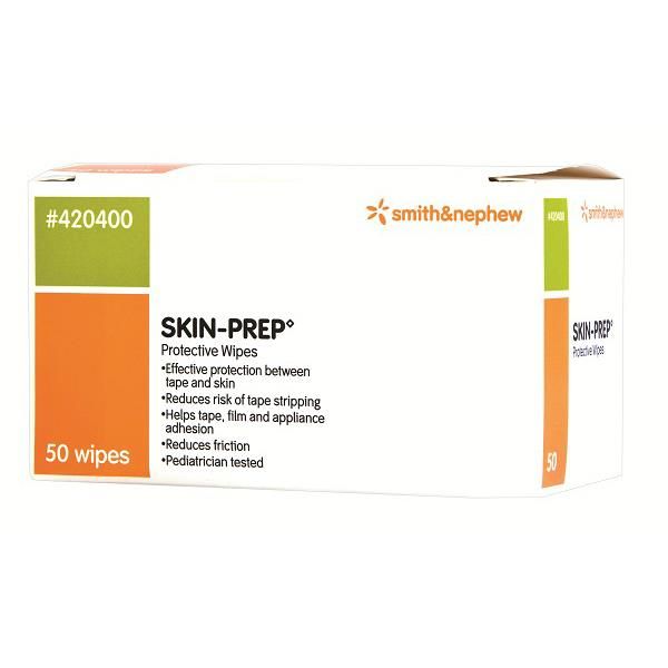 Skin Prep Protective Wipes Pk50