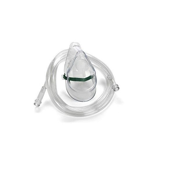 Oxygen Mask Adult 2.1m Tubing Medium Concentration