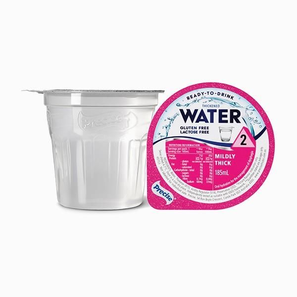 Precise Ready To Drink Water Mildly Thick/Level 2 185ml