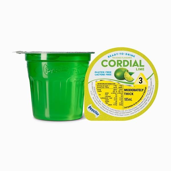 Precise Ready To Drink Lime Cordial Moderately Thick/Level 3