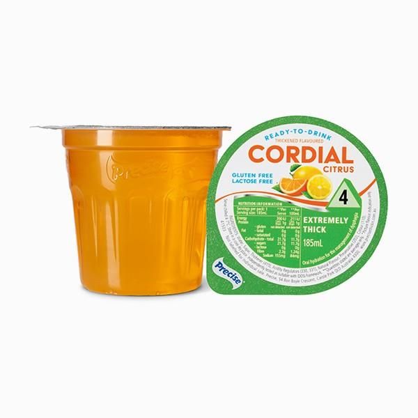 Precise Ready to drink Citrus Cordial Extremely Thick/Level 4