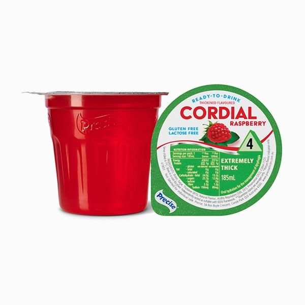 Precise Ready to drink Raspberry Cordial Extremely Thick/Level 4