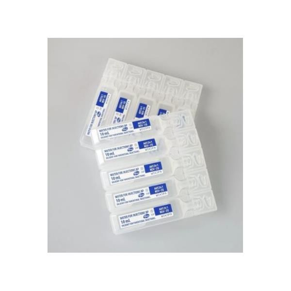 Water For Injection Ampoule 10ml Box 50