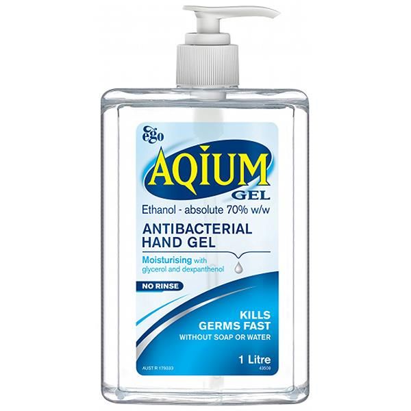 Aqium Gel Anti Bacterial 1 Litre