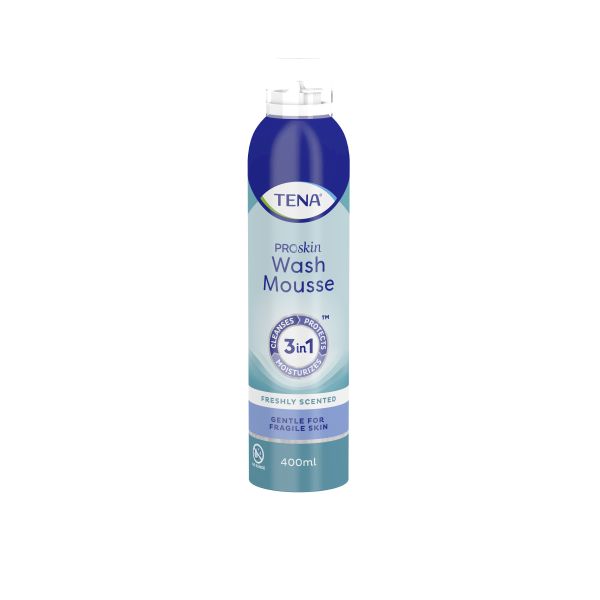 Tena Skin Wash Mousse 400ml