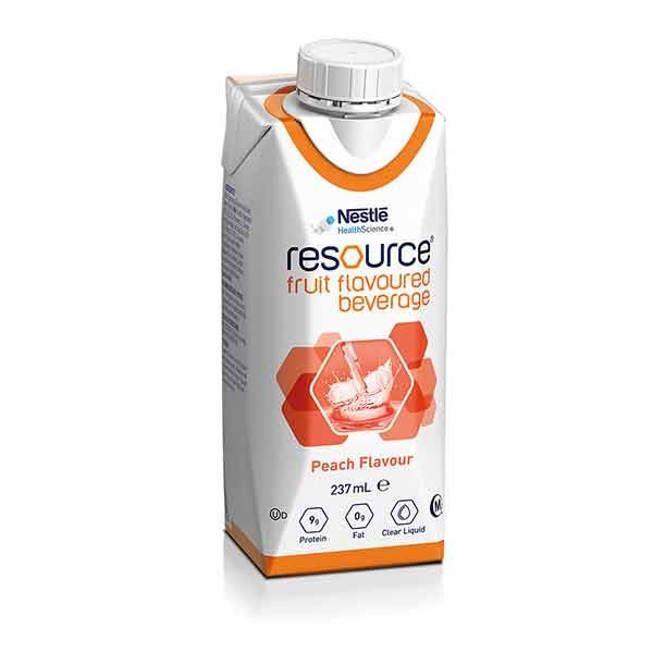 Resource Fruit Beverage Peach 237ml Tetra Prisma