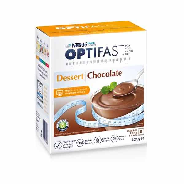 Optifast Very Low Calorie Diet Dessert Chocolate 53g Pk8