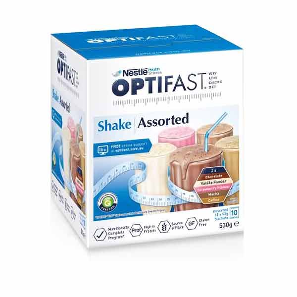 Optifast Very Low Calorie Diet Shakes Assorted 53g Pack 10