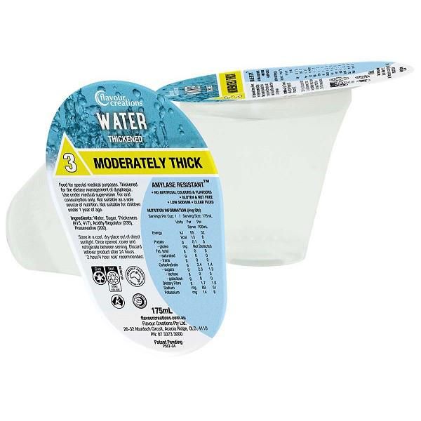 Flavour Creations Water 175mL Level 3 Moderately Thick